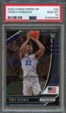 2020 Panini Prizm Draft Picks #42 James Wiseman PSA 10 RC Warriors