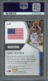 2020 Panini Prizm Draft Picks #42 James Wiseman PSA 10 RC Warriors