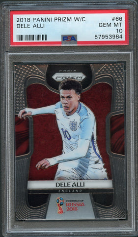 2018 Prizm World Cup #66 Dele Alli PSA 10 England