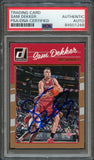 2016 Donruss #113 Sam Dekker Signed Card AUTO PSA Slabbed Rockets