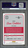 2016 Donruss #113 Sam Dekker Signed Card AUTO PSA Slabbed Rockets