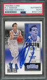 2016 Contenders Draft Picks #78 RJ HUNTER Signed Card AUTO PSA Slabbed Georgia State