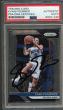 2018-19 Panini Prizm #139 EVAN FOURNIER Signed Card AUTO PSA Slabbed Magic