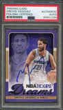 2013-14 NBA Hoops Dreams #5 Greivis Vasquez Signed AUTO PSA Slabbed KINGS