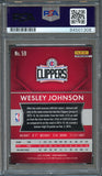 2015-16 Panini Prizm Silver #59 Wesley Johnson Signed Card Autographed PSA Slabbed Clippers