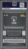 2015-16 Panini Prizm #208 Bojan Bogdanovic Signed Card AUTO PSA Slabbed Nets