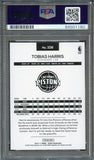 2016-17 NBA Hoops #108 Tobias Harris Signed Card AUTO PSA Slabbed Pistons