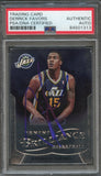 2012-13 Panini Brilliance #194 Derrick Favors Signed Card AUTO PSA Slabbed Jazz