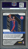 2018-19 Panini Prizm #132 Bruce Brown Signed Card AUTO PSA Slabbed RC Pistons