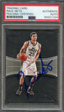 2015-16 Panini Clear Vision #89A Raul Neto Signed Card AUTO PSA Slabbed Jazz