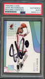 2018-19 Panini Status #21 Josh Richardson Signed Card AUTO PSA Slabbed Heat