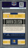 2010-11 Panini Classics #73 Darren Collison Signed Card AUTO PSA Slabbed Pacers