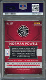 2015-16 Panini Prizm #337 Norman Powell Signed Card AUTO 10 PSA Slabbed RC Raptors