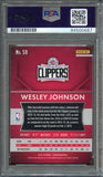 2015-16 Panini Prizm #59 Wesley Johnson Signed Card Auto 10 PSA Slabbed Clippers