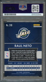 2015-16 Panini Prizm #318 Raul Neto Signed Card AUTO 10 PSA Slabbed RC Jazz