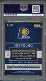 2015-16 Panini Prizm #305 Joe Young Signed Card AUTO 10 PSA Slabbed RC Pacers