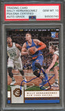 2016-17 Panini Excalibur #117 Willy Hernangomez Signed Card AUTO 10 PSA Slabbed RC Knicks