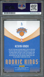 2018-19 Donruss Rookie Kings #22 Kevin Knox Signed Card AUTO 10 PSA Slabbed RC Knicks