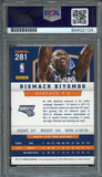 2012-13 Panini Basketball #281 Bismack Biyombo Signed Card AUTO PSA Slabbed