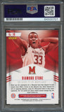 2016-17 Contenders Draft Picks #14 Diamond Stone Signed Card Auto 10 PSA Slabbed Maryland