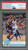 2016-17 Panini Excalibur Lord #85 Mike Conley signed Card Auto 10 PSA Slabbed Grizzlies