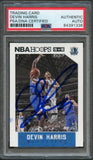 2015-16 NBA Hoops #139 Devin Harris Signed Card AUTO PSA Slabbed