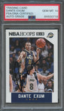 2015-16 NBA Hoops #9 Dante Exum Signed Card AUTO 10 PSA Slabbed Jazz