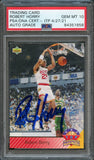 1992-93 Upper Deck Top Prospect #46 Robert Horry Signed Card AUTO Grade 10 PSA Slabbed RC Rookie