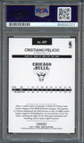 2016-17 NBA Hoops #167 Cristiano Felicio Signed Card AUTO 10 PSA Slabbed Bulls