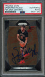 2017-18 Panini Prizm #243 Cristiano Felicio Signed Card AUTO PSA Slabbed Bulls