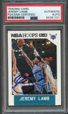 2015-16 NBA Hoops #103 Jeremy Lamb Signed Card AUTO PSA Slabbed