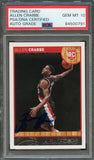 2013-14 NBA Hoops #289 Allen Crabbe Signed Card AUTO 10 PSA Slabbed RC Trailblazers