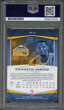 2017-18 Panini Ascension #31 Kenneth Faried Signed AUTO PSA Slabbed Nuggets