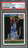 2013-14 NBA Hoops #274 Shabazz Muhammad Signed Rookie Card AUTO PSA Slabbed RC Timberwolves