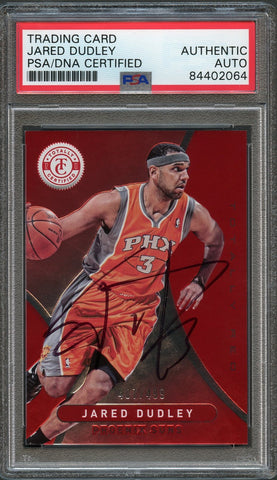 2012-13 Totally Certified #257 Jared Dudley Signed Card AUTO PSA Slabbed Suns