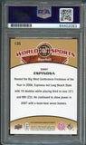 2010 Upper Deck World of Sports #135 Danny Espinosa Signed Card PSA Slabbed Auto Nationals