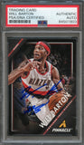 2013-14 Panini Pinnacle #165 Will Barton Signed Card AUTO PSA Slabbed Blazers