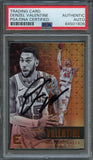 2017-18 Panini Essentials #38 Denzel Valentine Signed Card AUTO PSA Slabbed Bulls