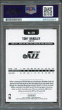 2017-18 NBA Hoops #278 Tony Bradley Signed Card AUTO PSA Slabbed RC Jazz