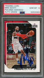 2018-19 NBA Hoops #79 Mike Scott Signed Card Auto 10 PSA Slabbed Clippers