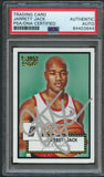 2005-06 Topps 1952 Style #136 Jarrett Jack Signed Card AUTO PSA Slabbed Trail Blazers