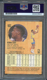 1991-92 Fleer Basketball #102 Byron Scott Signed Card AUTO PSA Slabbed Lakers