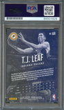 2017-18 Panini Prestige #168 TJ Leaf Signed Card AUTO PSA Slabbed RC Pacers