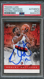 2012-13 Panini Prestige #98 Wesley Matthews Signed Card AUTO PSA Slabbed