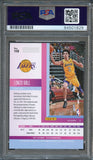 2017-18 Panini Status #118 LONZO BALL Signed Card AUTO PSA Slabbed RC Lakers