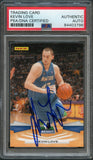 2009-10 Panini Basketball #214 Kevin Love Signed Card AUTO PSA Slabbed Timberwolves