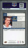 2009-10 Upper Deck #107 Kevin Love Signed Card AUTO PSA Slabbed Timberwolves