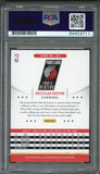 2012-13 NBA Hoops #125 Nicolas Batum Signed Card AUTO PSA Slabbed Blazers