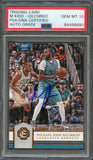 2016-17 Panini Excalibur #21 Michael Kidd-Gilchrist Signed Card AUTO 10 PSA Slabbed Hornets