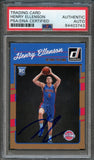 2016-17 Panini Donruss #165 Henry Ellenson Signed Card AUTO PSA Slabbed RC Rookie